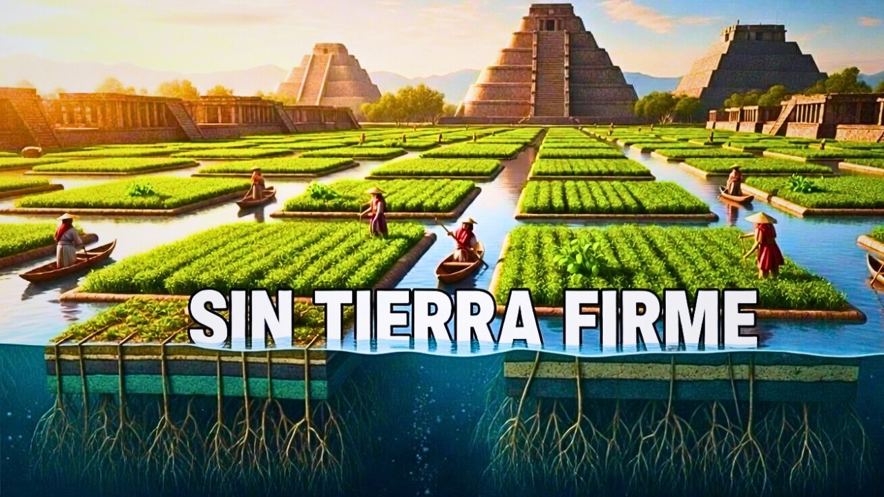 Cómo alimentaba TENOCHTILÁN a 200.000 personas en medio de un lago