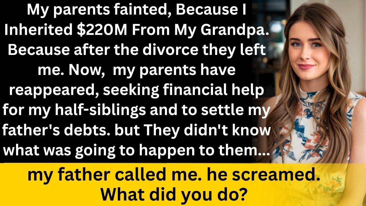 My parents fainted, Because I Inherited $220M From My Grandpa. Because after...