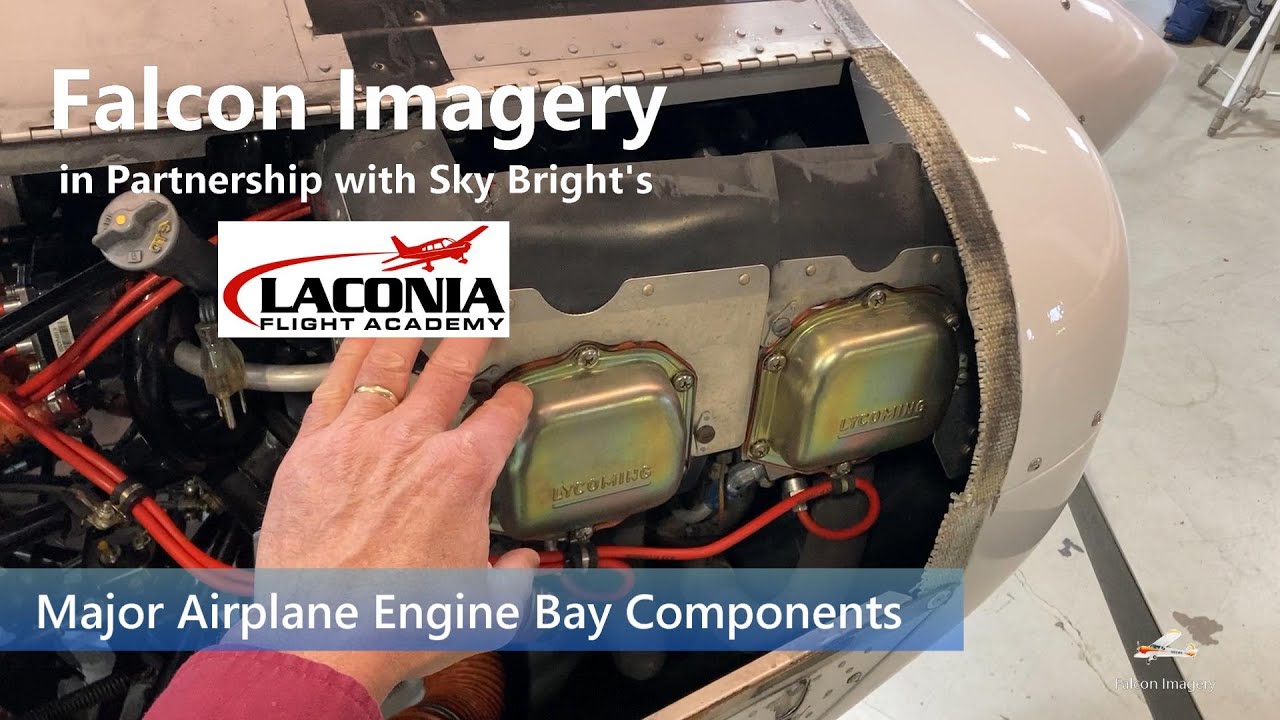 Major Airplane Engine Bay Components