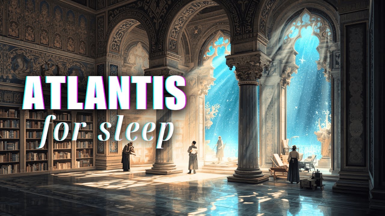 Fall Asleep to The ENTIRE Story of Atlantis | ASMR History