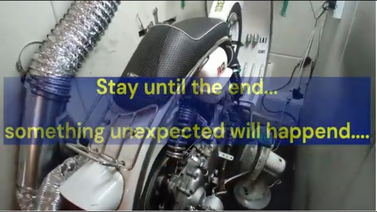 🔥 50+ HP?! Then Disaster Struck… The Customer’s #Lambretta Caught FIRE! Almost! 😱