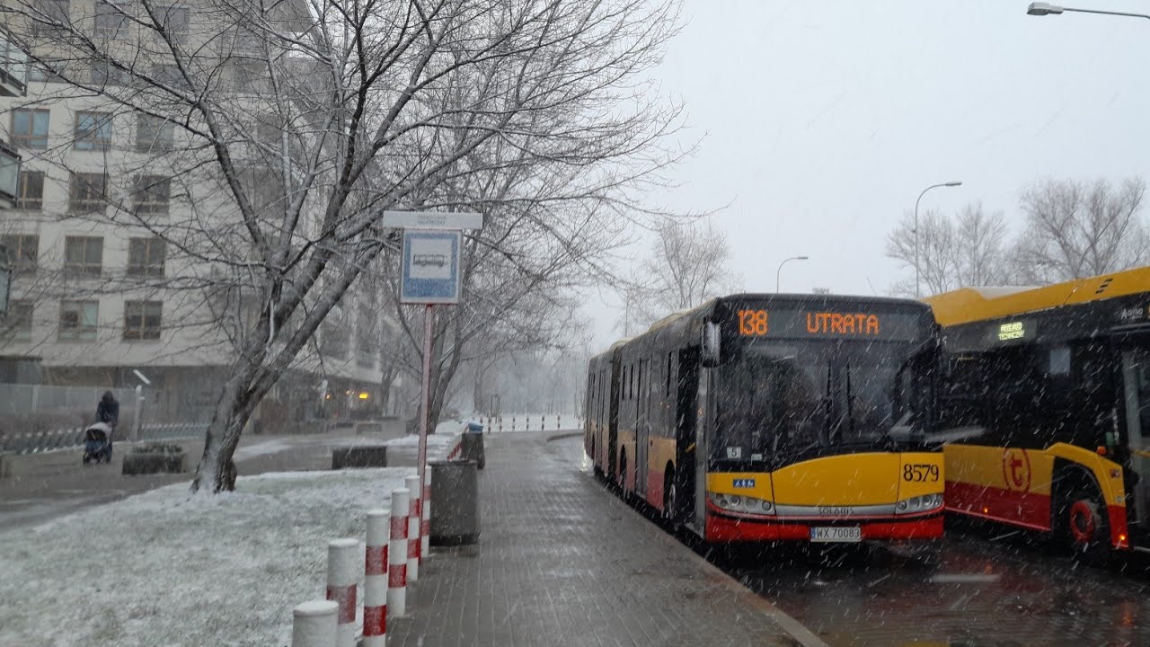 MZA Warszawa [🚍138 - CAŁA TRASA], Solaris Urbino 18 III E5 #8579