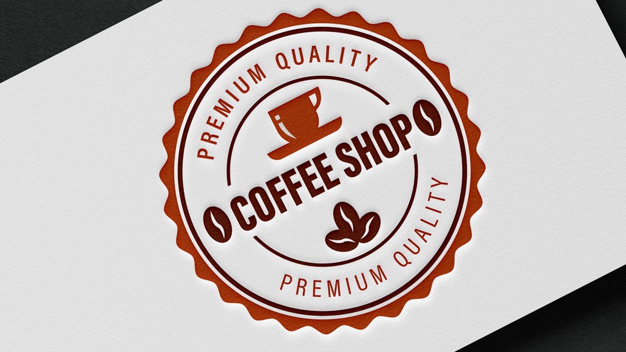 Designing a Cafe Brand||Coffee Shop Logo Design In Illustrator||Rasheed RGD