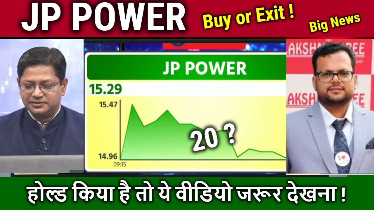 JP POWER Share latest newska,future ,Sell? Analysis,Why jaiprakash power share Falling ?,Target 2030