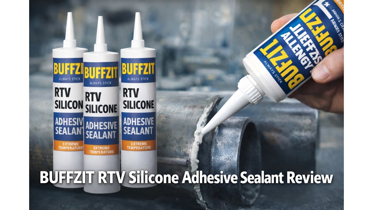 🧪 BUFFZIT RTV Silicone Adhesive Sealant Review 🔧