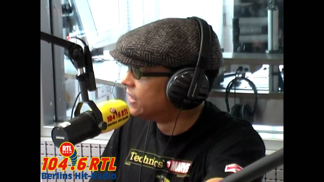Xavier Naidoo zu Gast bei 104.6 RTL. Berlins Hit-Radio