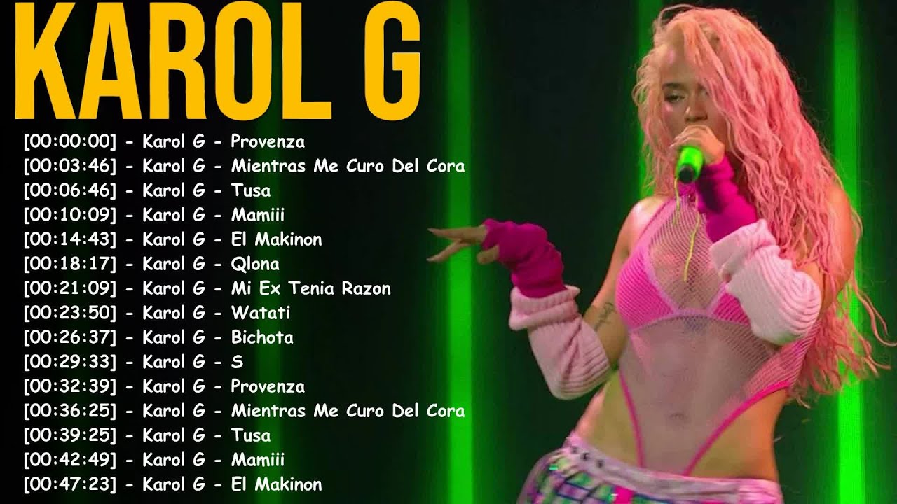 Karol G 🎧 Ultimate Reggaeton Playlist | Bichota, Tusa, El Makinon & More!