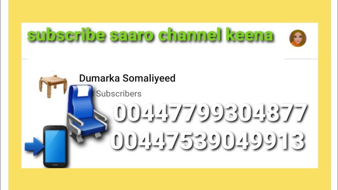 dumarka somaliyeed(waa Channel👑🌍 keena kale kusoo dhawaada welcome💺