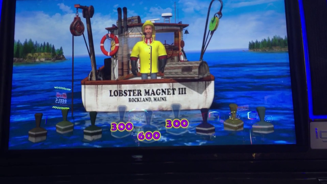 Big win!  Lobstermania 3 buoy bonus free games @ max bet