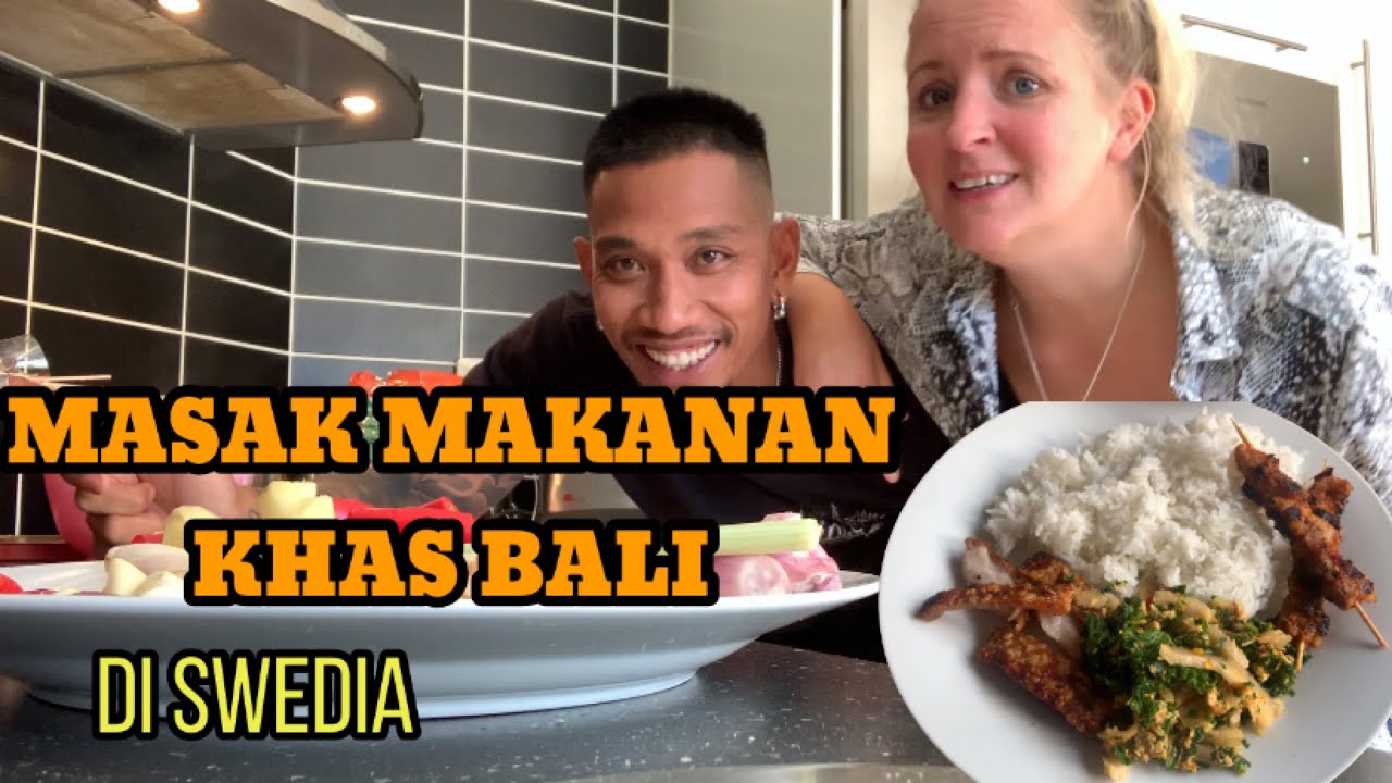KANGEN TEROBATI 😀 SAYA DAN ISTRI BULE MAKAN NASI BABI GULING DI SWEDIA #istribule #teskriuk