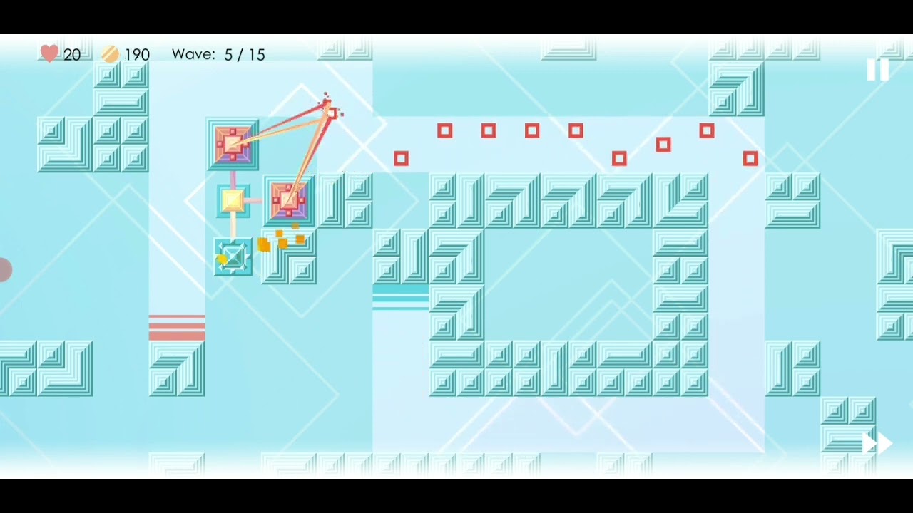 Mini TD 2. Level 83. Walkthrough.
