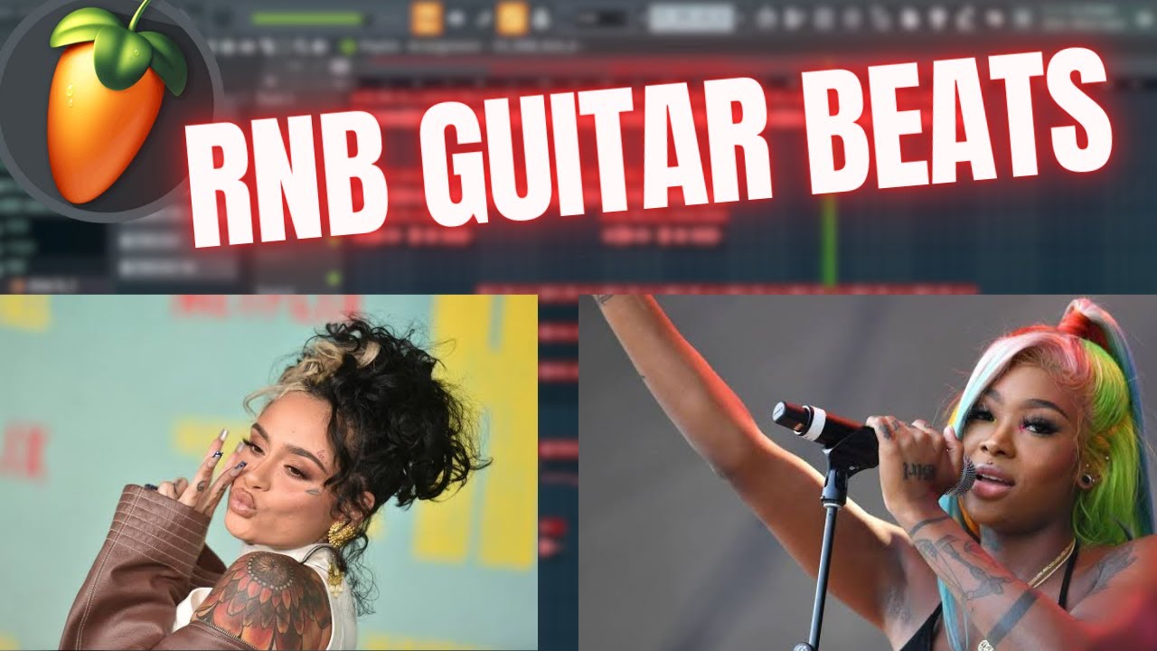 How to Make a Guitar RnB Type Beat for Kehlani and Summer Walker  (Fl Studio Tutorial)