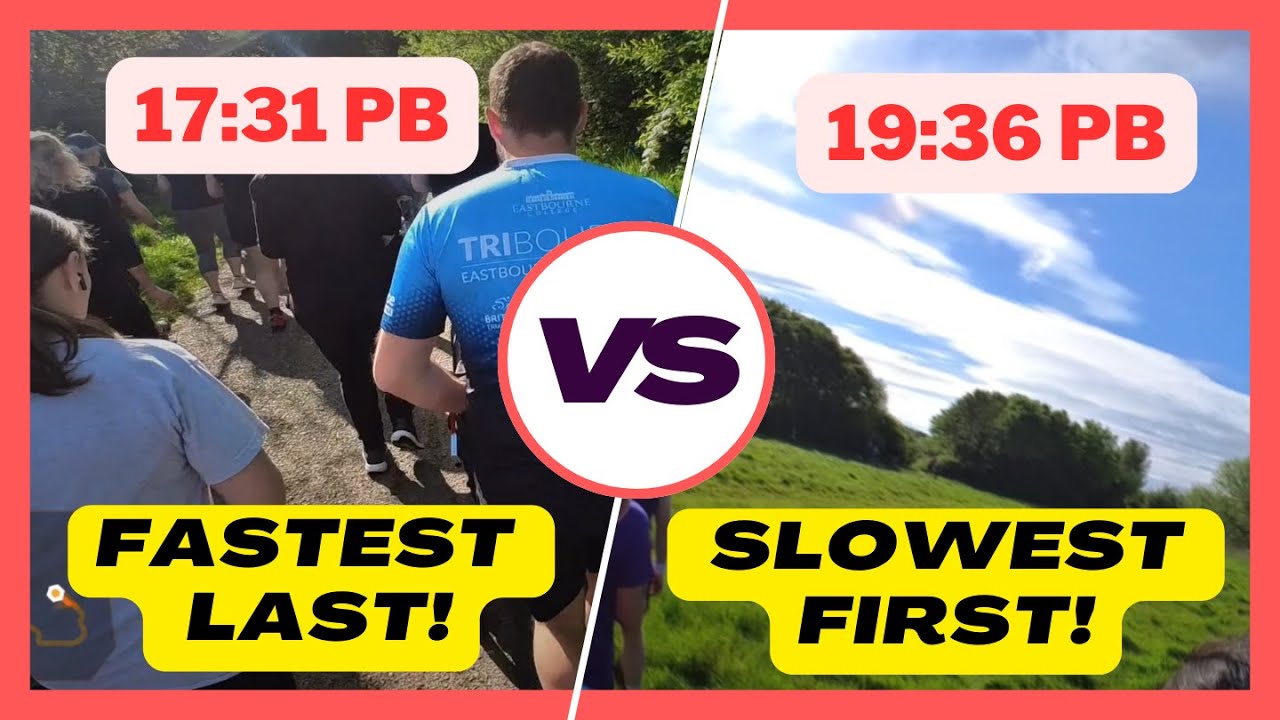Parkrun: Start LAST - Finish FAST - 1 v 1 Challenge!