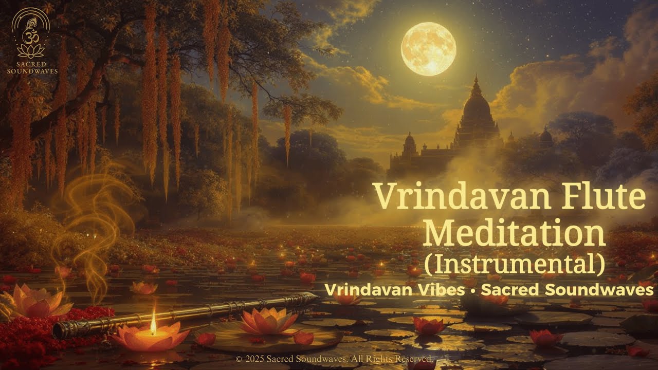 Vrindavan Flute Meditation | The Sacred Power of Bansuri & Harmonium