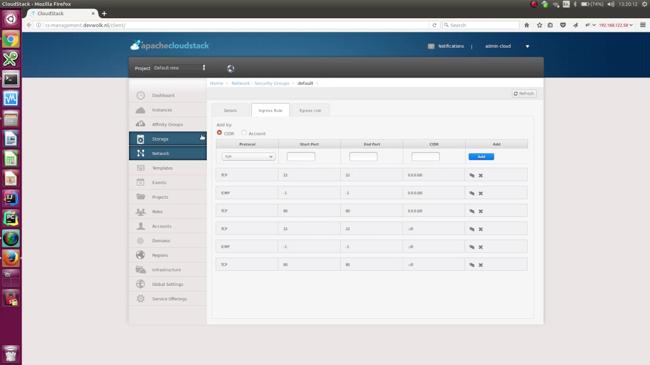 IPv6 in Apache CloudStack Basic Networking