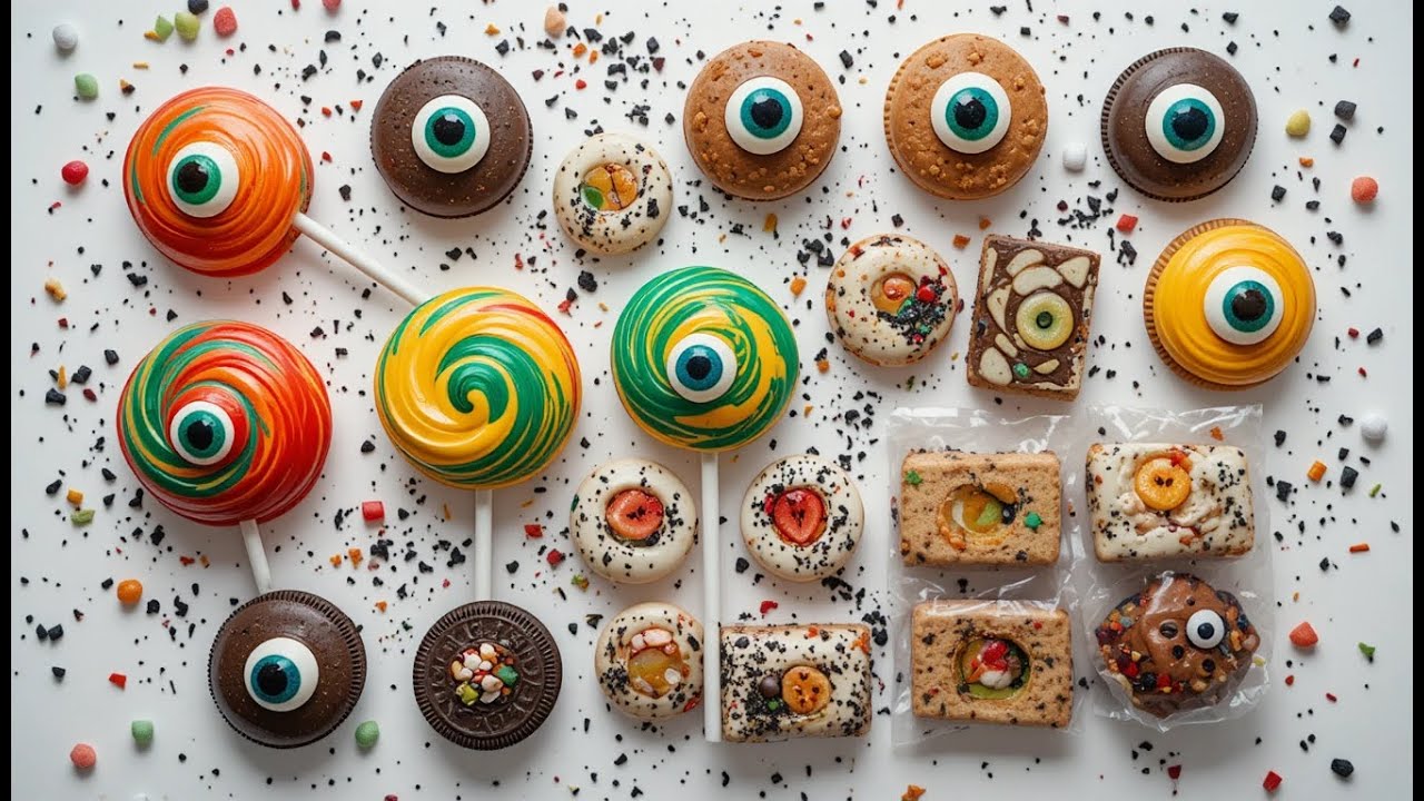 Spooky Sweets from Above 🎃🍭