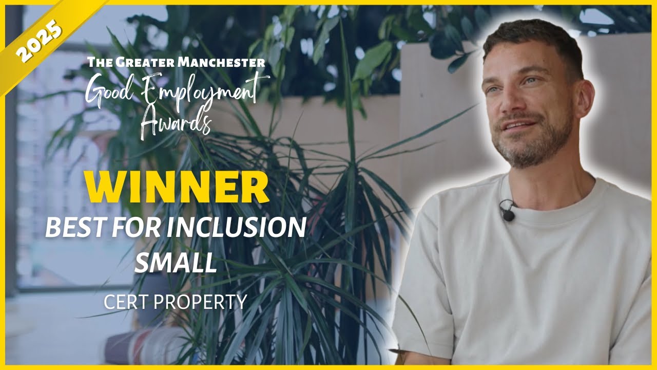 Shortlisted: CERT Property | Best for Inclusion (Small) &ndash; Good Employment Awards 2025