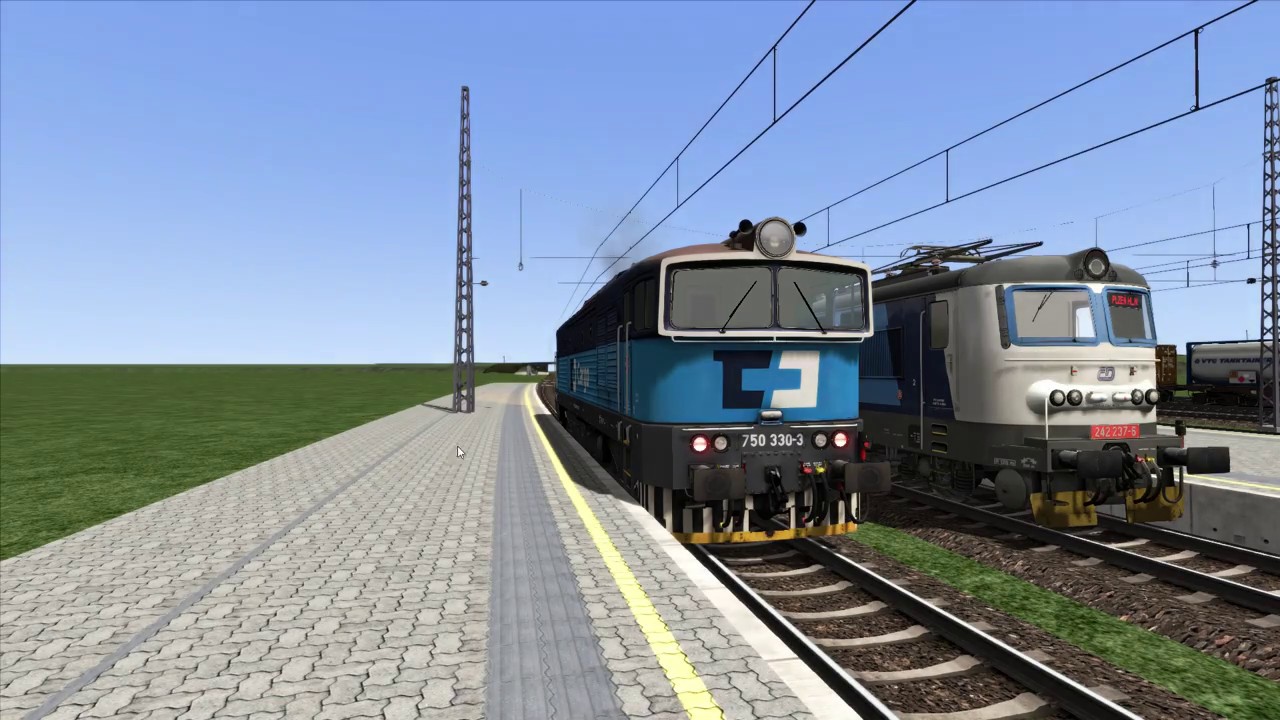 Train Simulator 2017 - CD 242 & CDC 750 tesztel&eacute;se.