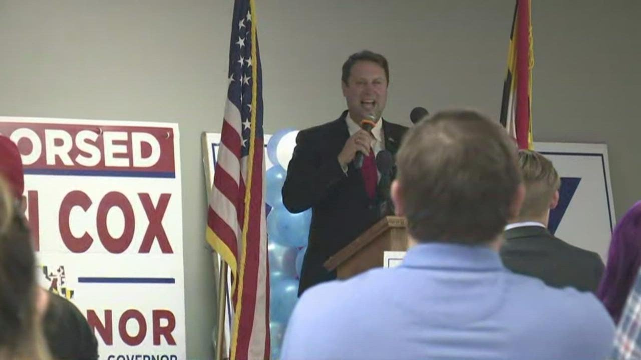 Dan Cox vying for GOP Governor nomination in Maryland