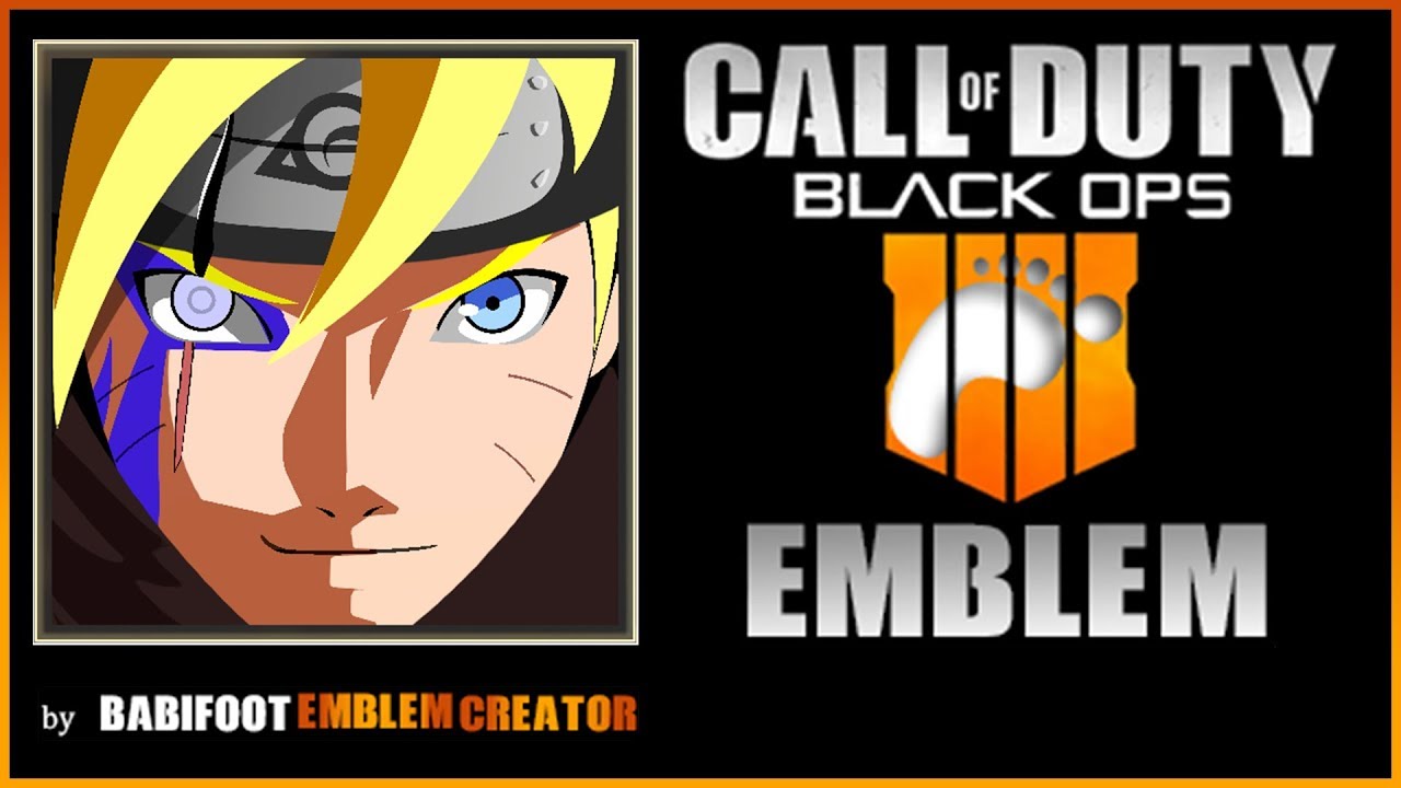 BO4 Emblem Tutorial - Boruto