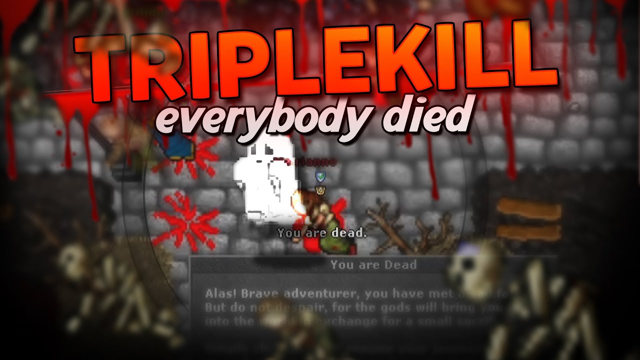 DARK THAIS HARD TRIPLEKILL 💀 | ADVANCED TO LEVEL 1100! | UP MAGIC LEVEL 132 - #TibiaFerumbrinha🧙