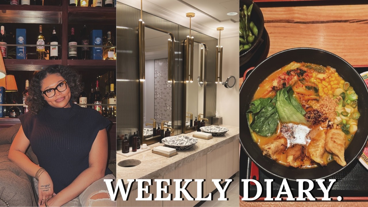 weekly diary | dinner dates | v-day | four seasons spa | cooking + more