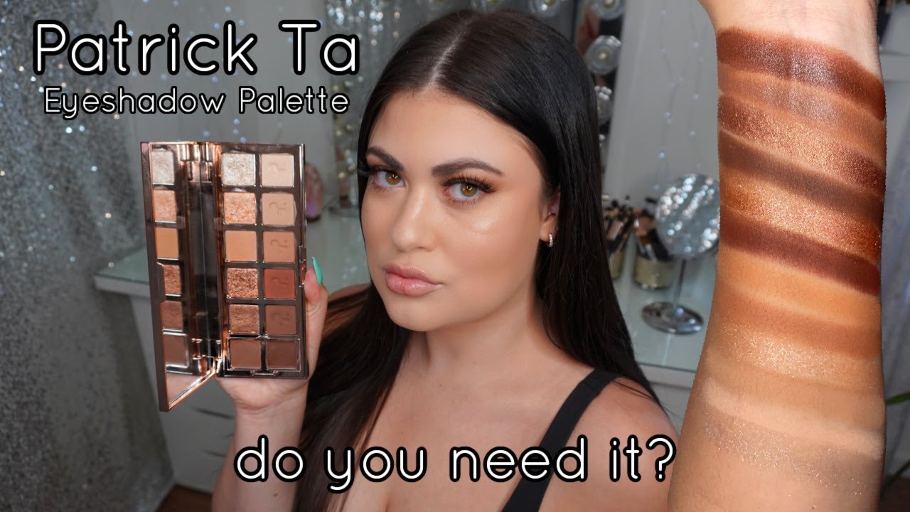 PATRICK TA MAJOR DIMENSION EYESHADOW PALETTE - Do You Need It?