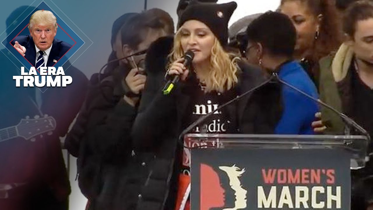 El mensaje de Madonna contra Donald Trump