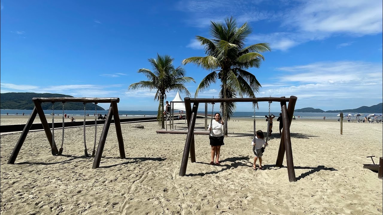 Litoral de Santos 🏝️🏝️🏝️🏖️🏖️🏖️ Férias de verão 2026