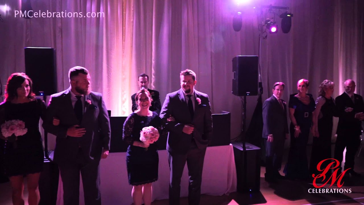 Dallas Wedding DJ Giglog - PM Celebrations - DJ Scott GRAND ENTRANCE