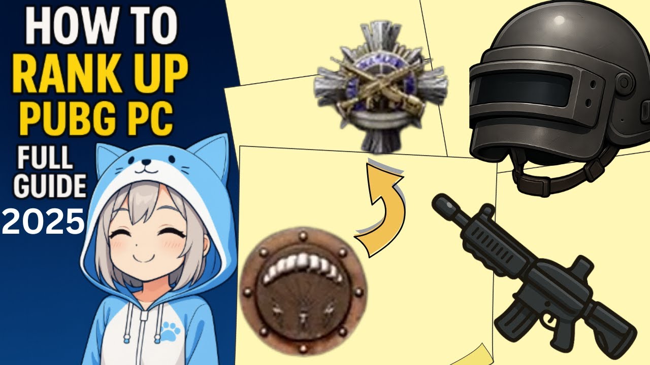 How to Rank Up in PUBG Pc/Console in 2025 and indepth Tips and Tricks to Improve In PUBG