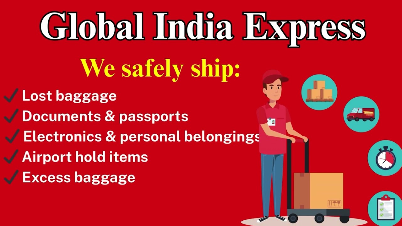 Lost & Found Courier Services at Delhi Airport | | Global India Express