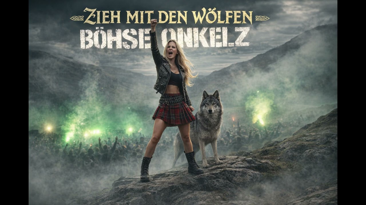BÖHSE ONKELZ - Zieh mit den Wölfen (CELTIC PUNK COVER) | Irish Style AI 🍀🎻🐺