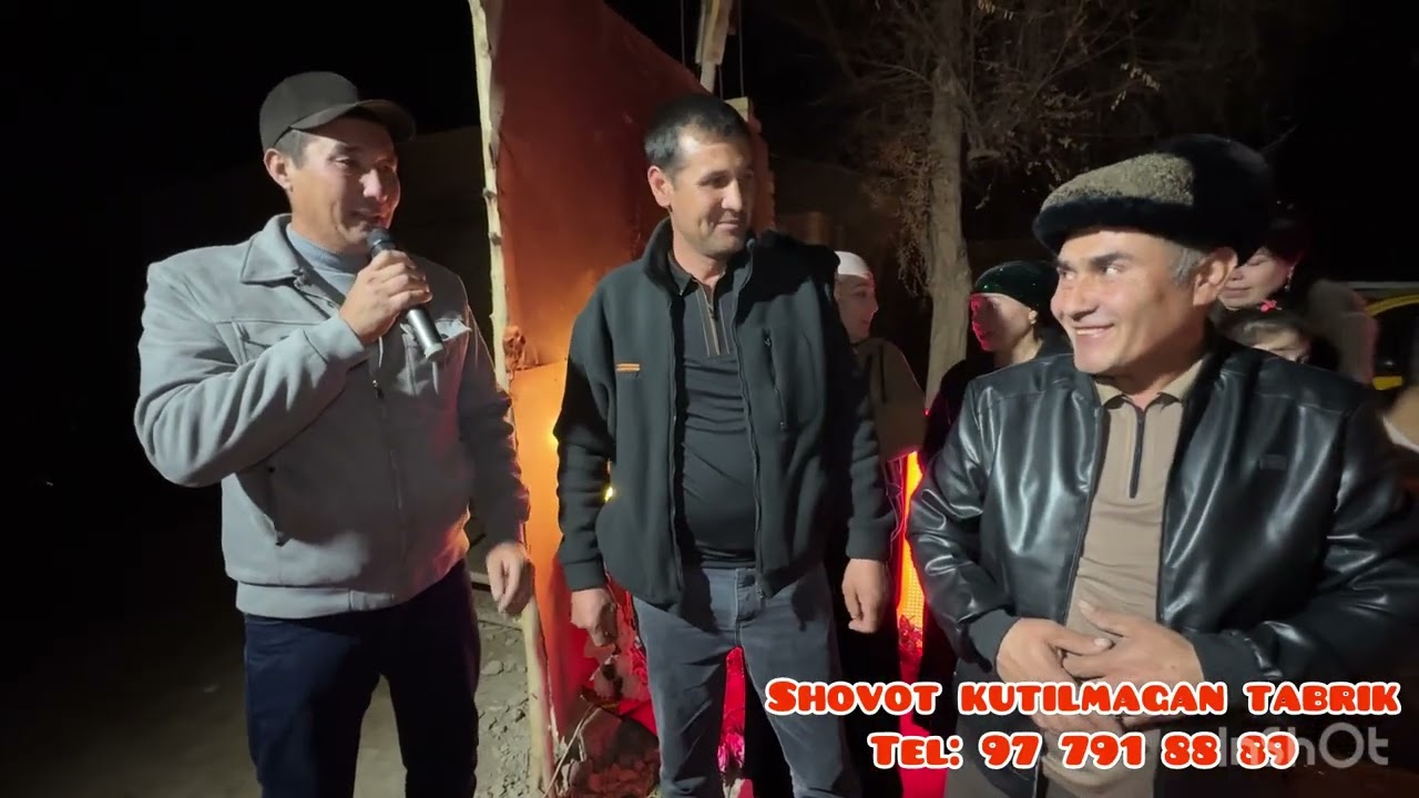 Shokir og’a farzandlari nomidan tabrik