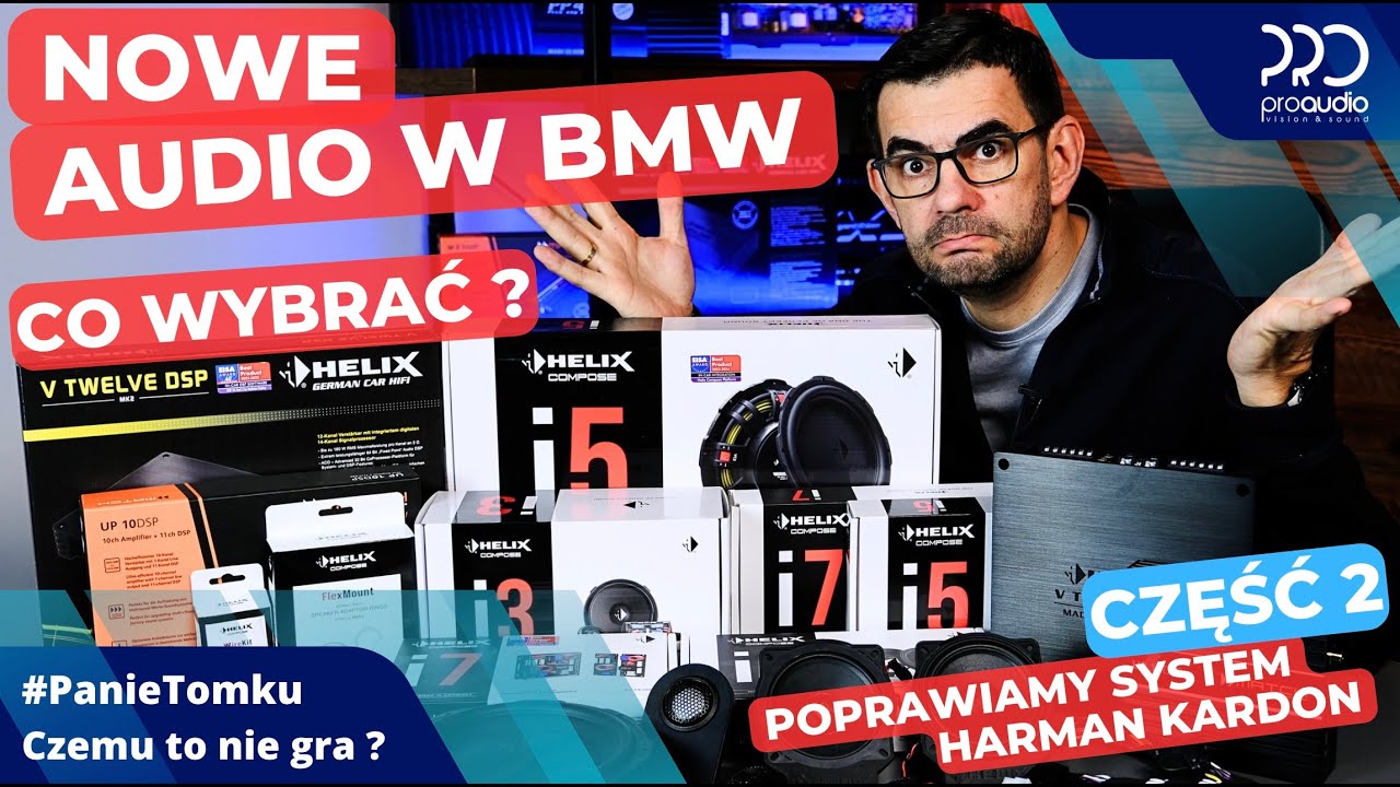 Как улучшить звук в BMW? Модернизируйте штатную систему Harman. Комплектация и цены. Система Heli...
