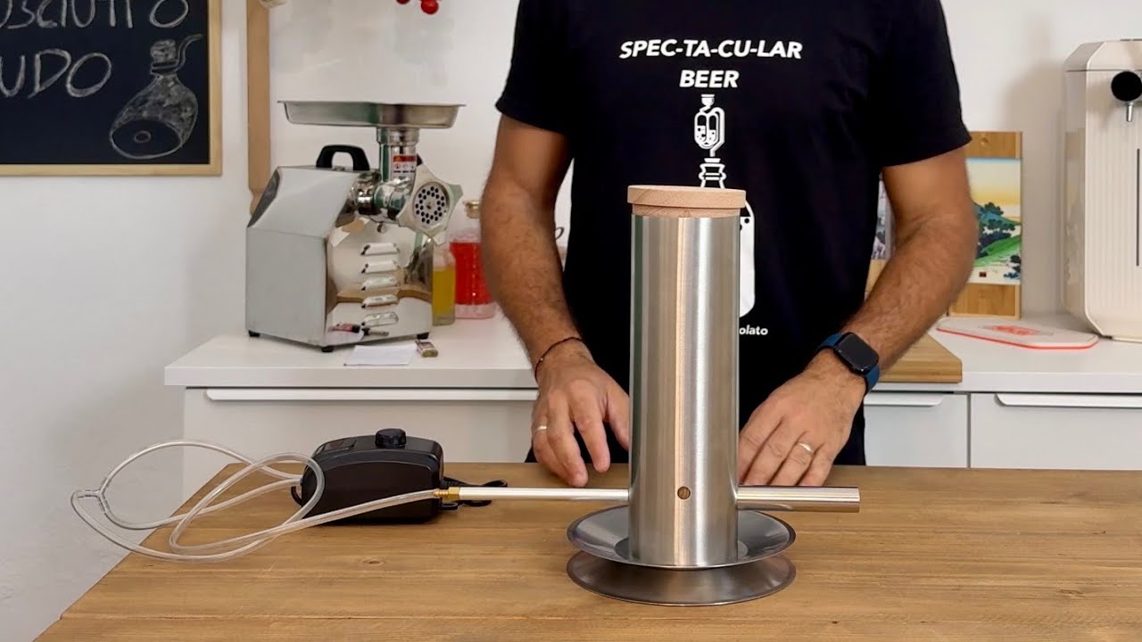 AFFUMICATORE 💨 a FREDDO 🤪 montaggio e test 🔥 su Speck fatto in casa
