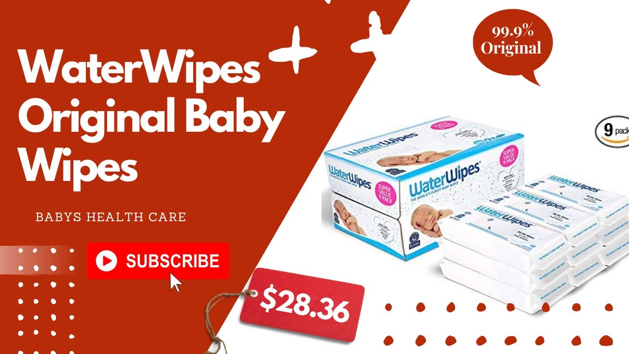 WaterWipes Original Baby Wipes 2022