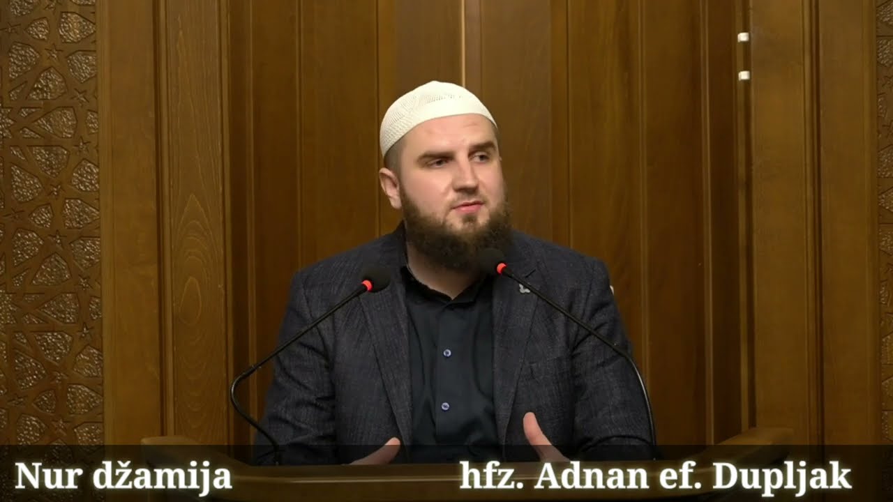 Alija r.a., 13. dio (osobine haridžija i smrt Alije) - hfz. Adnan ef. Dupljak