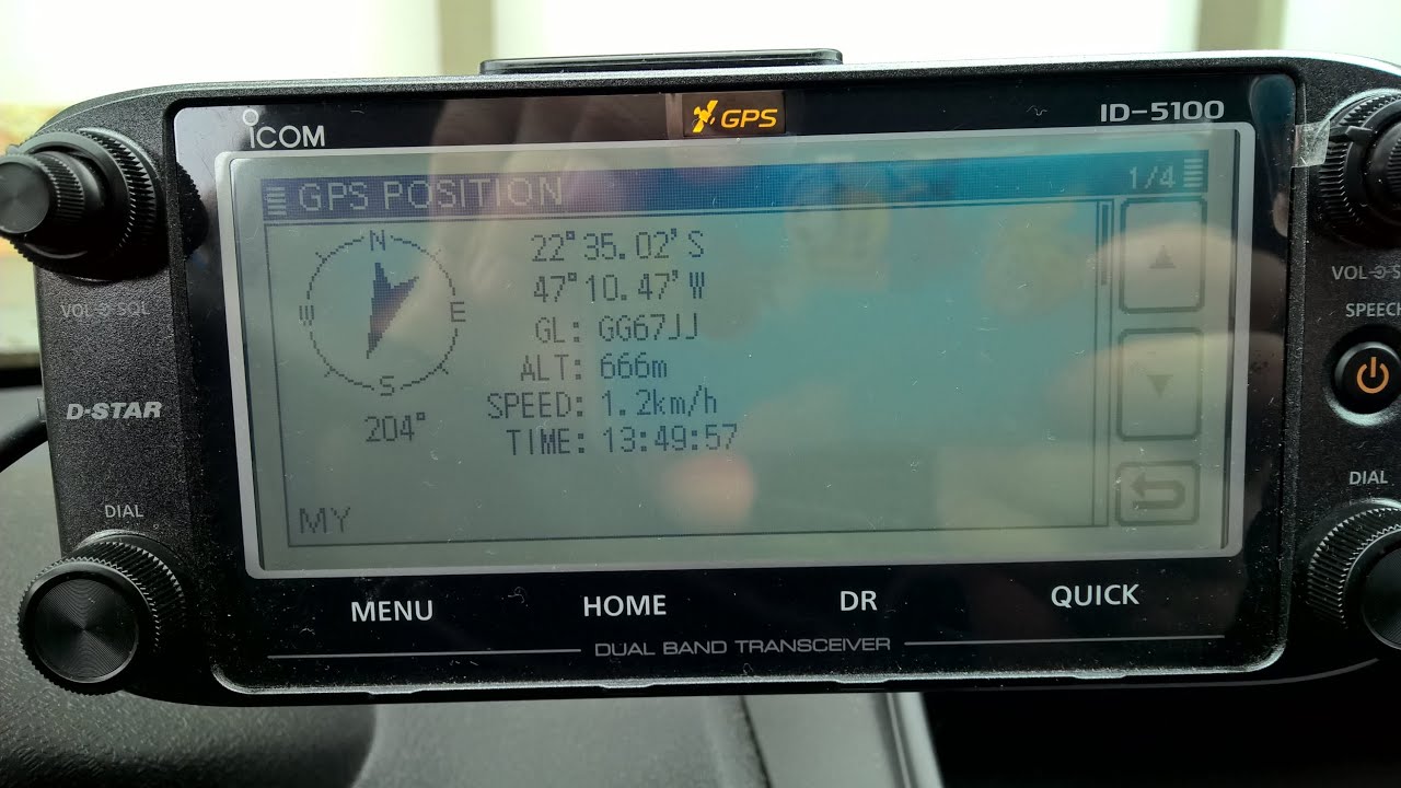 Configurando GPS ID-5100 ou ID51a APRS.FI, D-PRS por PY2VE