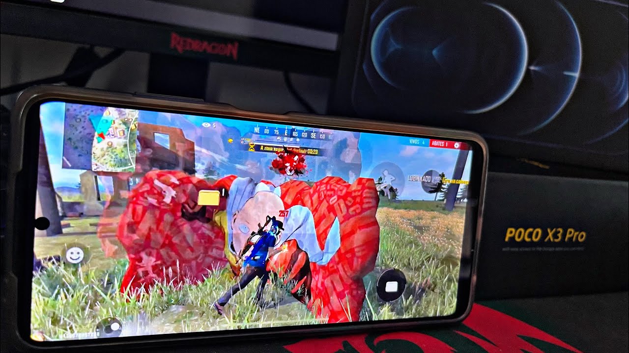 Poco x3 Pro 1440 dpi Vs Iphone 12 Pro Max 120 dpi 👽💗