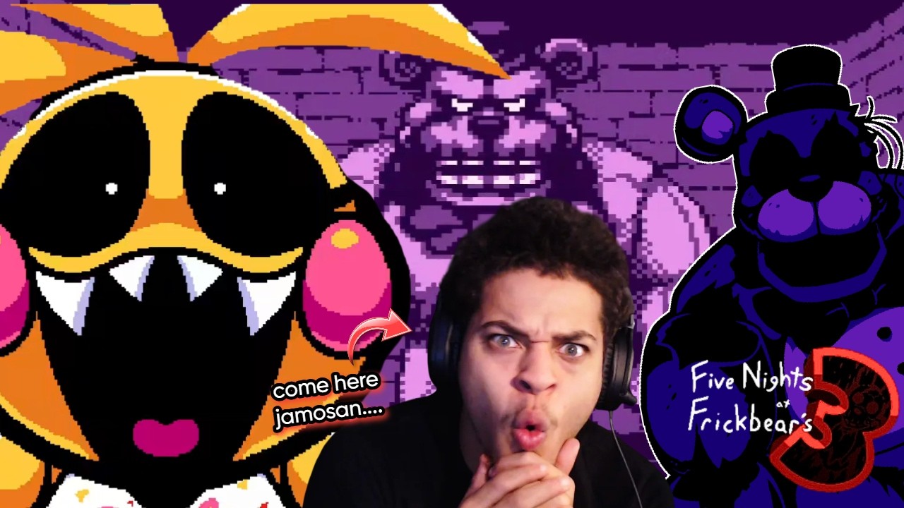 TOY CHICA HERE NOW. the nights getting more difficult. |Five Nights At Frickbear's 3| Part 2