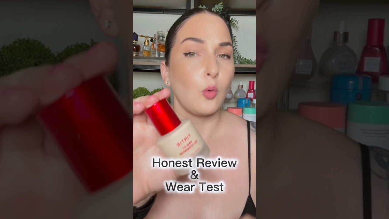 TIRTIR Mask Fit Red Foundation #makeup #foundation #newmakeup #newfoundation #foundationweartest