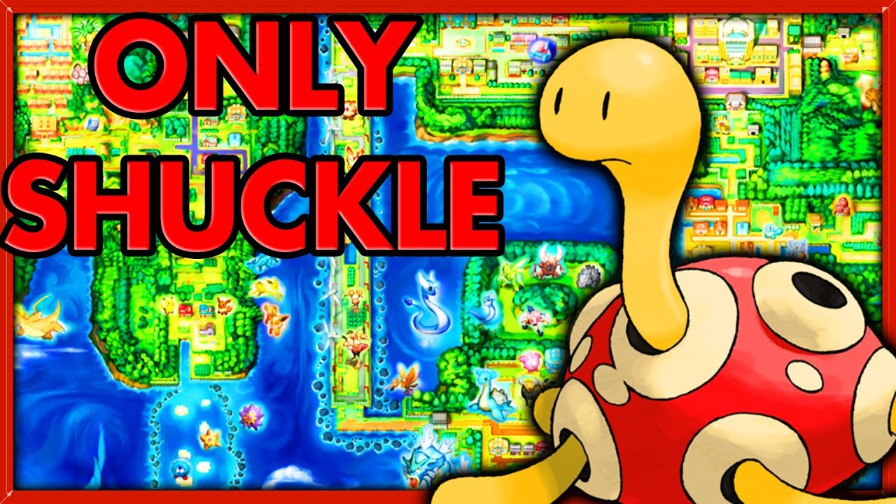 Can I Beat Pokemon Leaf Green with Only a Shuckle? 🔴 NO ITEMS MENU Pokemon Challenges