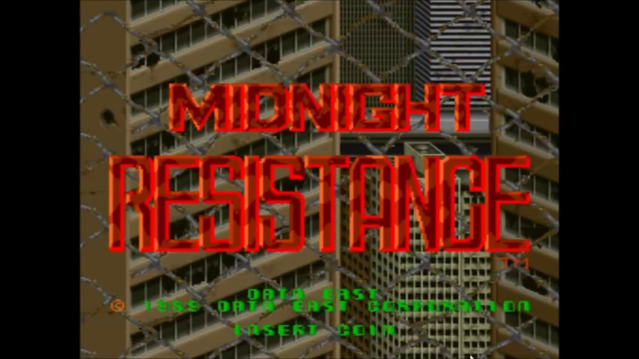 Midnight Resistance (BGM1) Cover