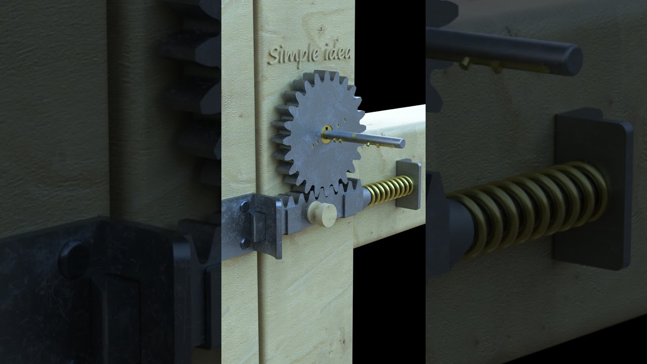 Secret Automatic Gate Lock, latch