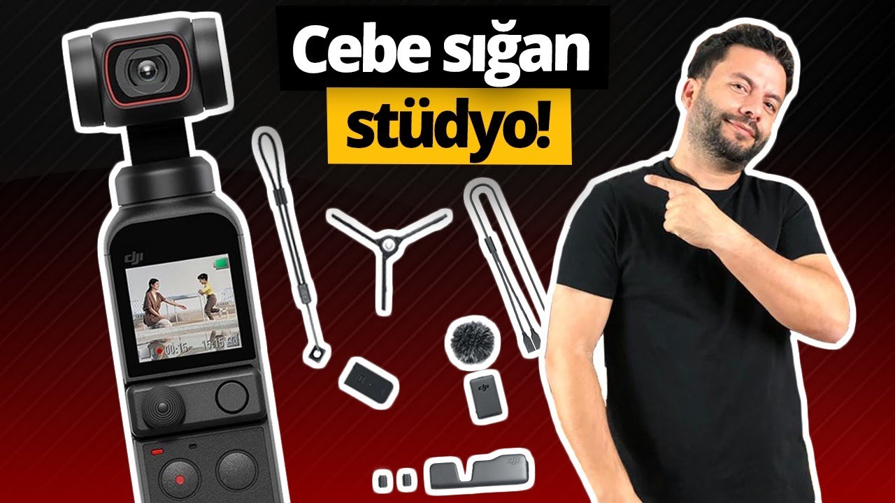 DJI Pocket 2 inceleme! - Cebe giren studio!