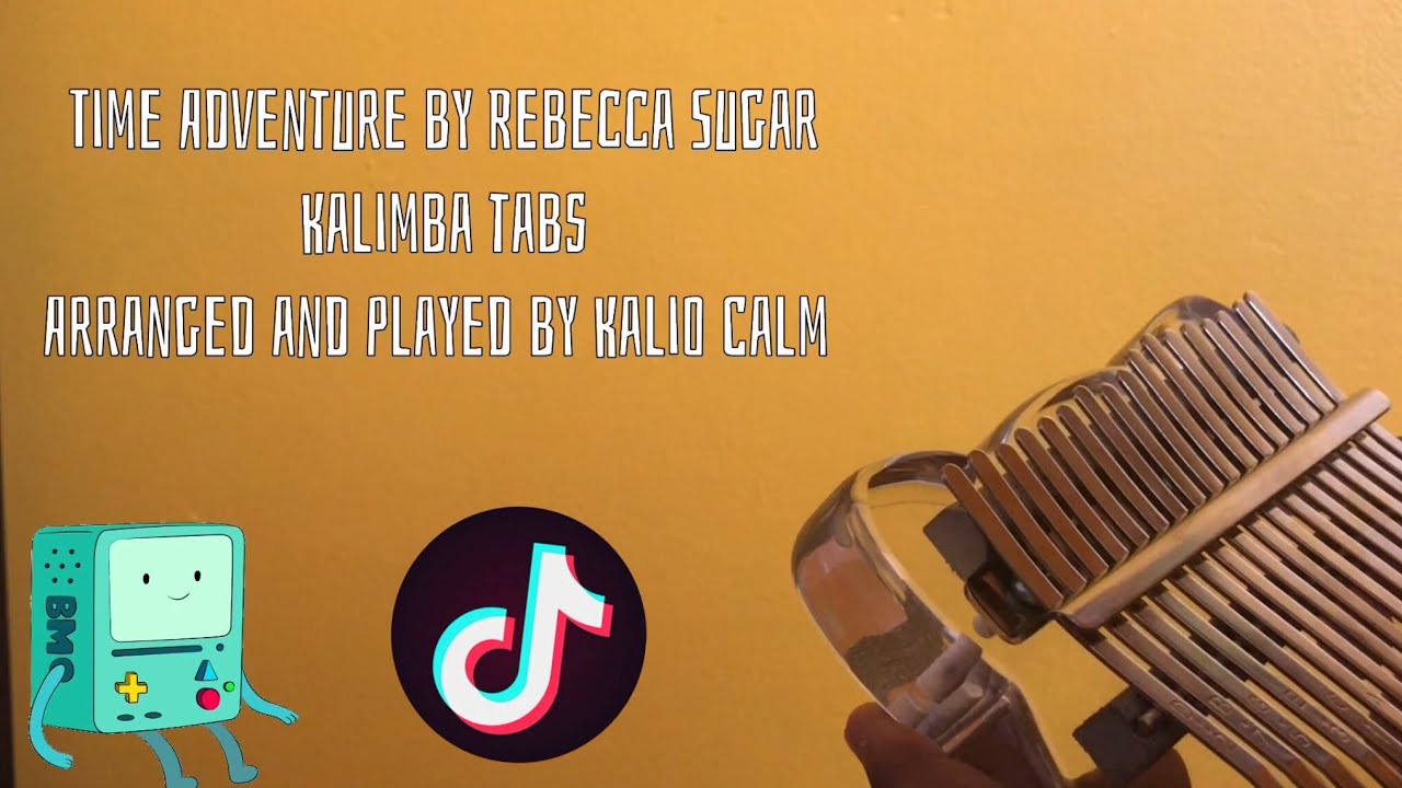 Time Adventure - Rebecca Sugar | EASY Kalimba Cover + Tabs