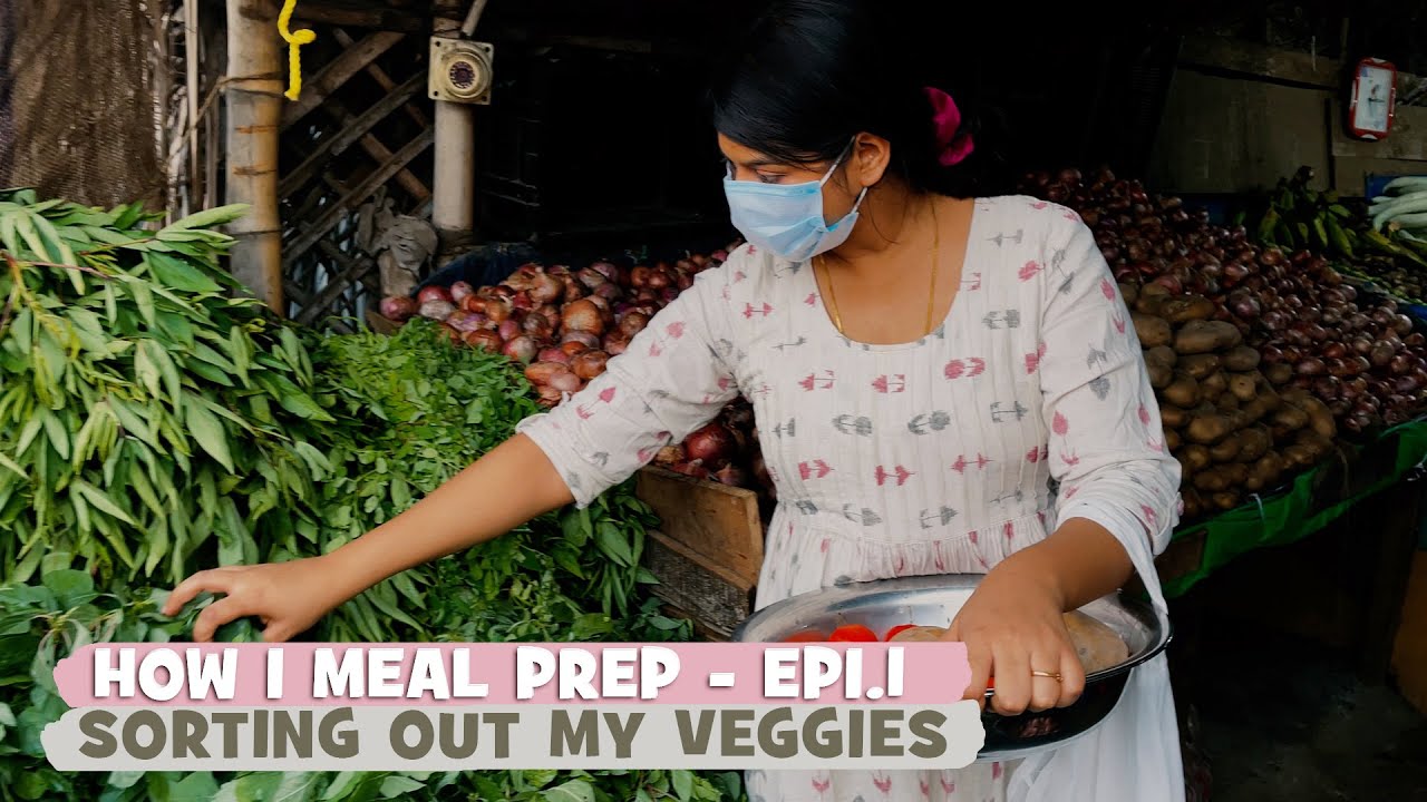 How I Meal Prep Epi.1 - Sorting out my Veggies | Cheeky Vlogs