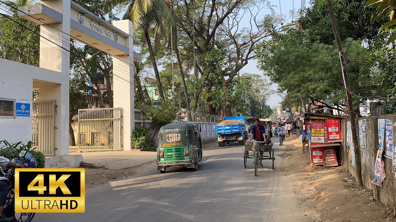 Jaldi Banskhali Upozila 4K walking tour 2023||Bangladeshi Street walking tour || Chittagong village