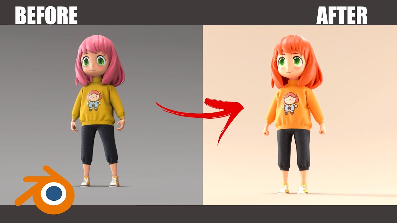 Lighting Studio Blender - Biar keliatan Pro :)